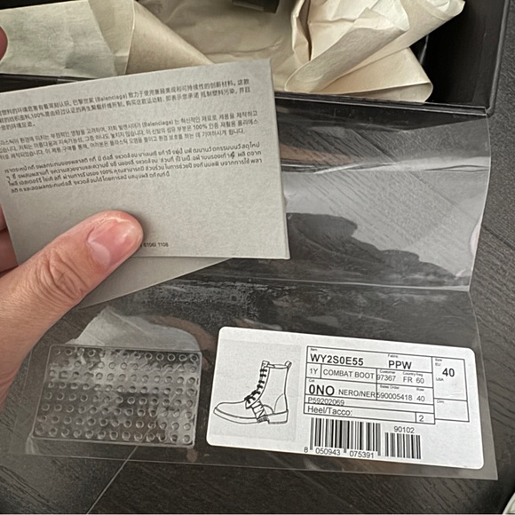 Men’s Valentino Combat Boots - Picture 7 of 8